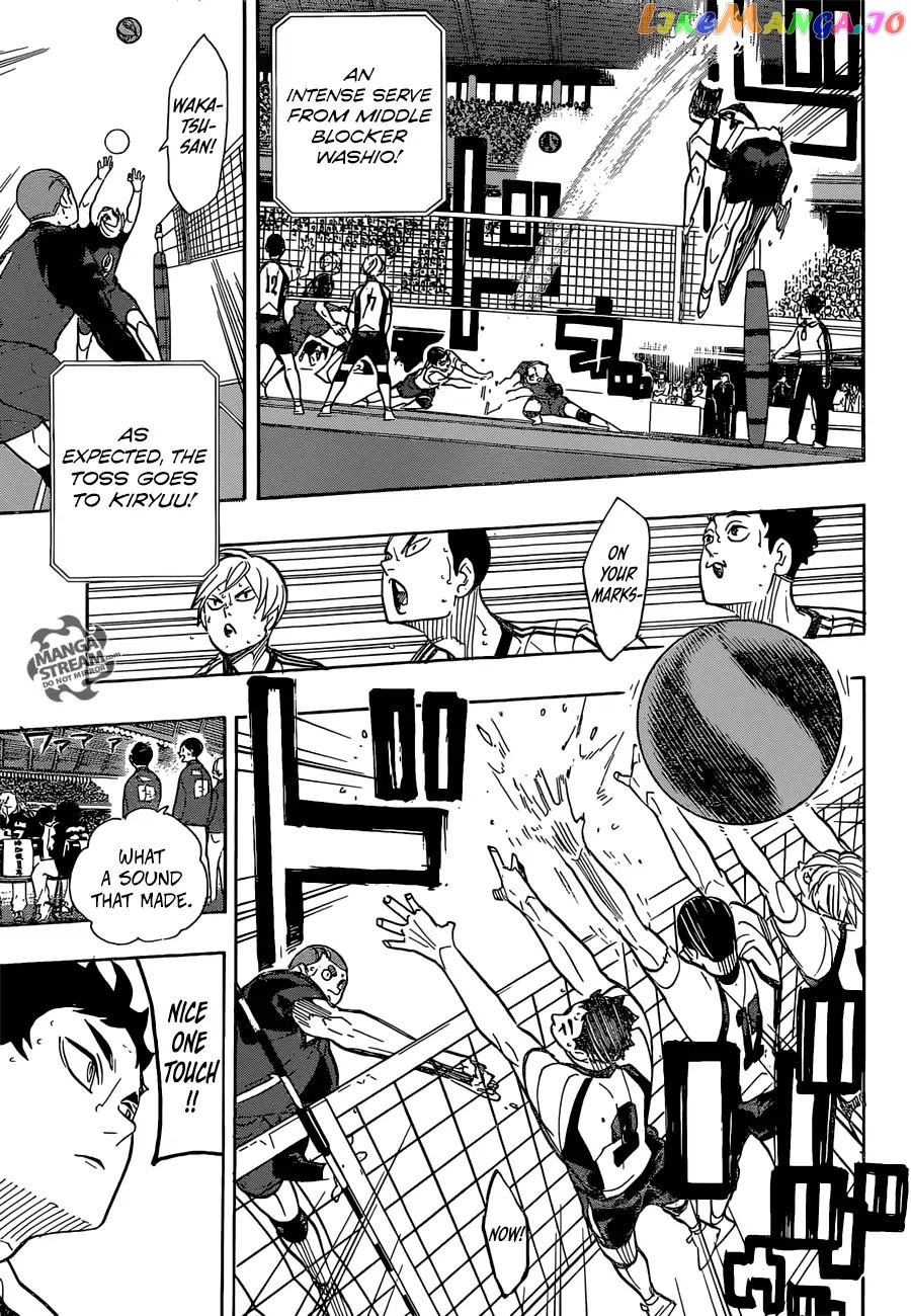 Haikyuu!!, Chapter 333 image 06